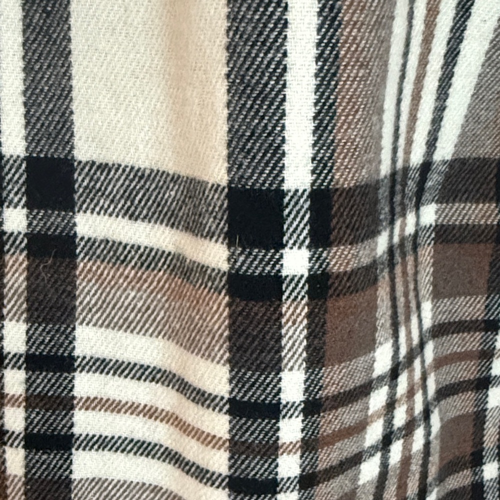 Plaid Button-Up Jacket - Picture 5 of 5